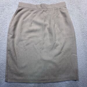 Vintage Fashion Bug‎ Skirt Women's Size 8 Union Made in USA Tan